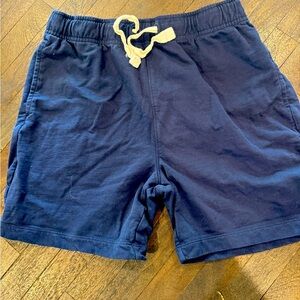Nordstrom dark blue knit shorts with drawstring kids XL